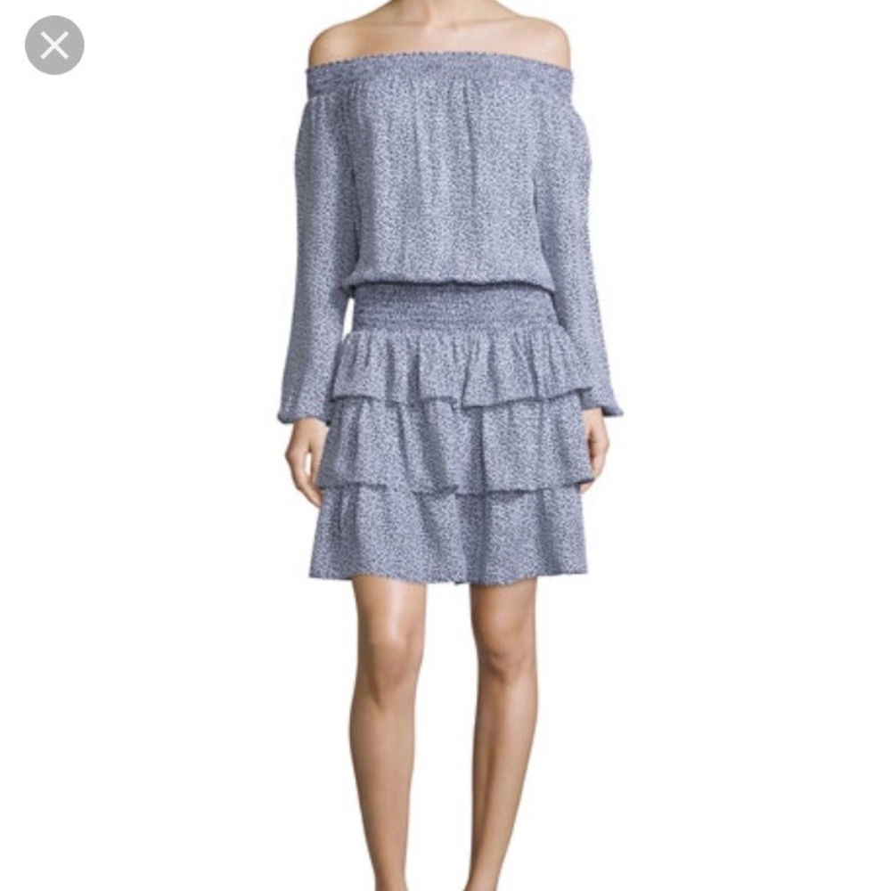 Michael Kors Tiered Ruffle Dress
